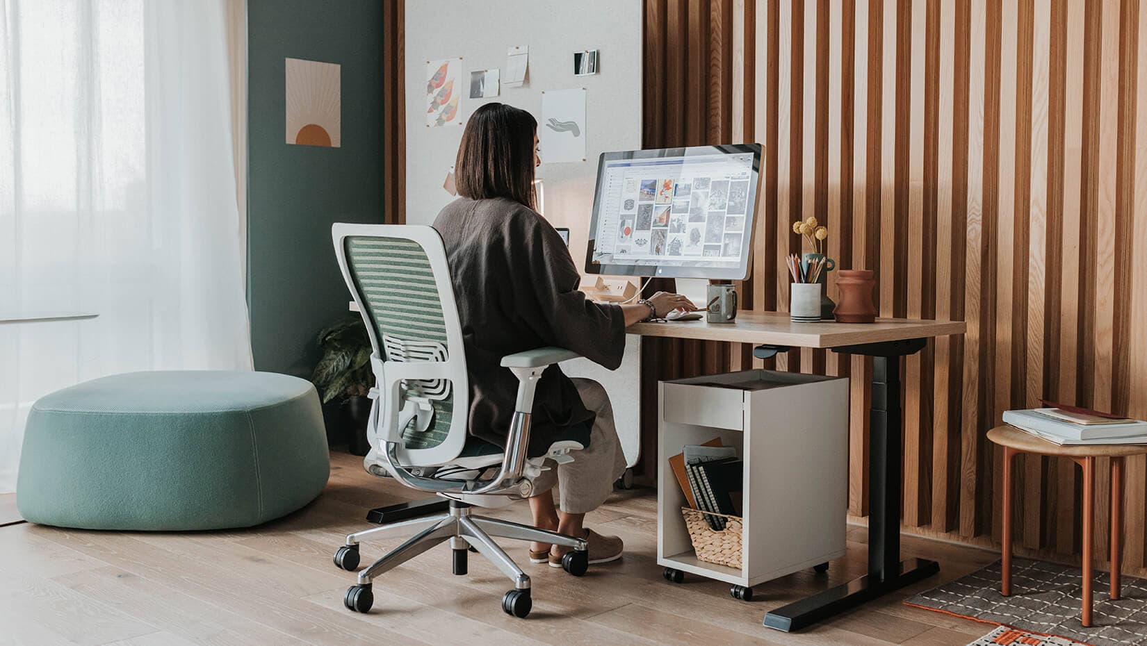 Kursi Kantor Ergonomis Móda 3